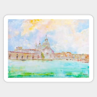 Santa Maria della Salute. Venice Sticker